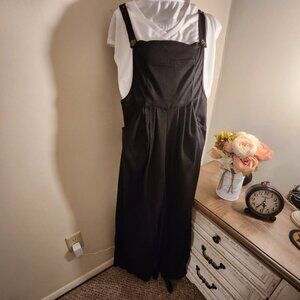 Classic Black Overalls